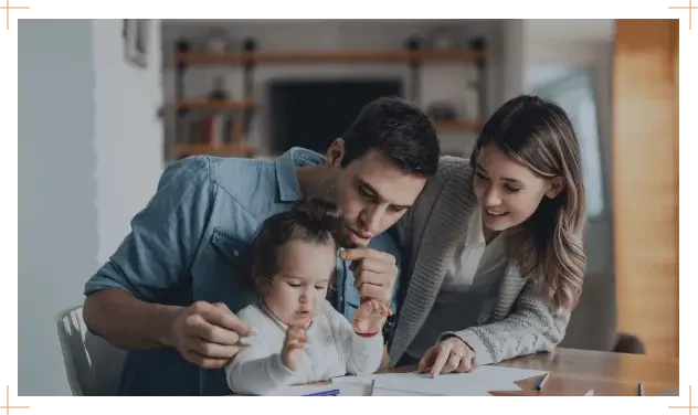 A child with his parents about-img  Topinka Law